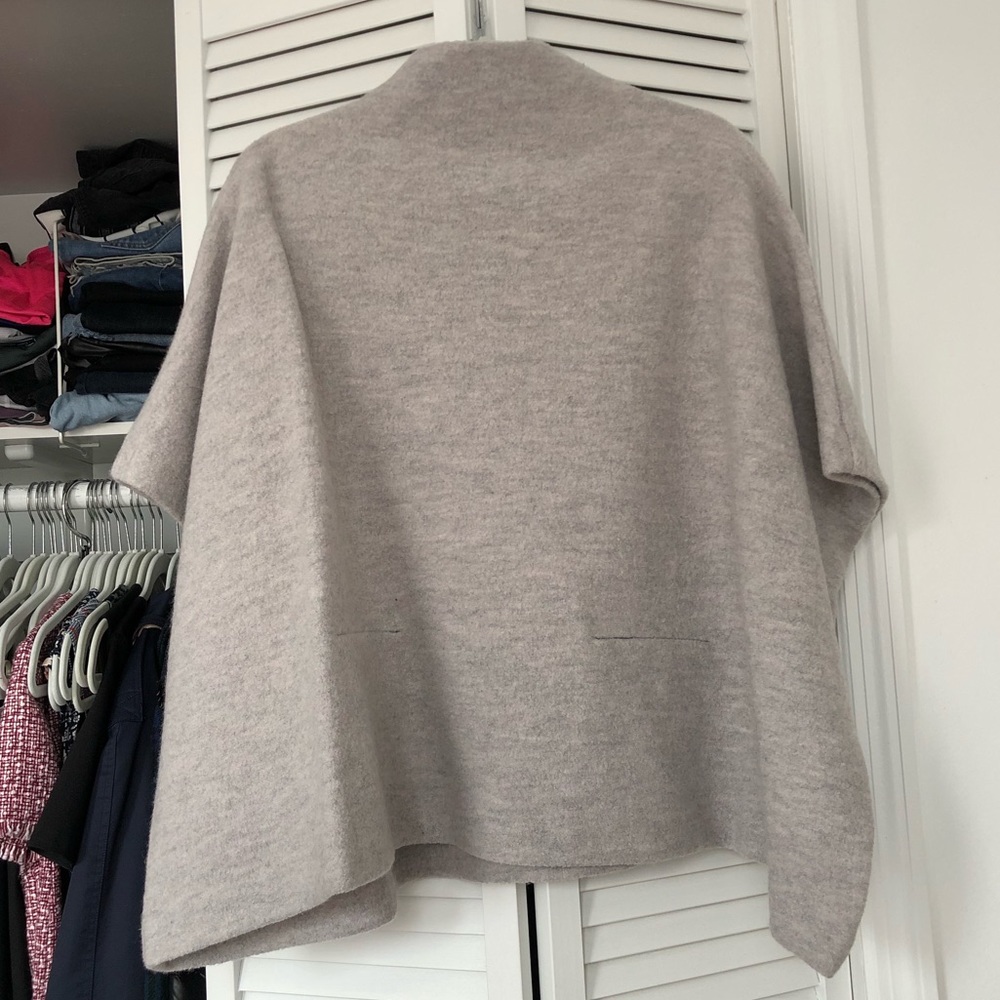 WILFRED NEW XXS/XS merino wool tunic grey knit